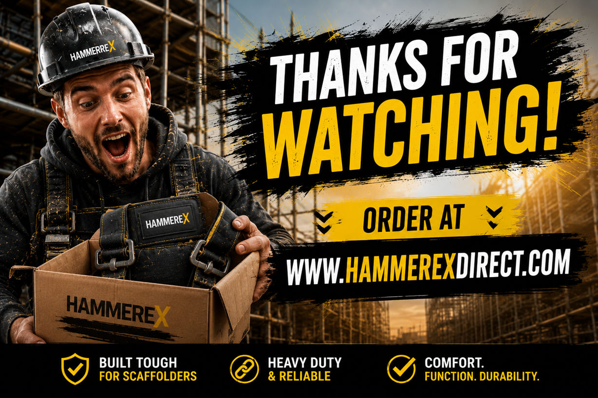 HAMMEREX ForgeX™ 7 Station Scaffolder's Belt — video cover