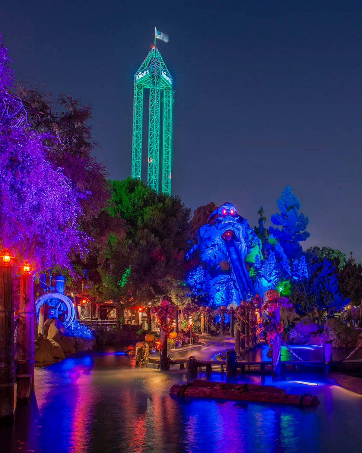 Knott's Berry Farm and Ralph B. Clark Regional Park reflect Buena Park's theme-park energy and outdoor recreation.