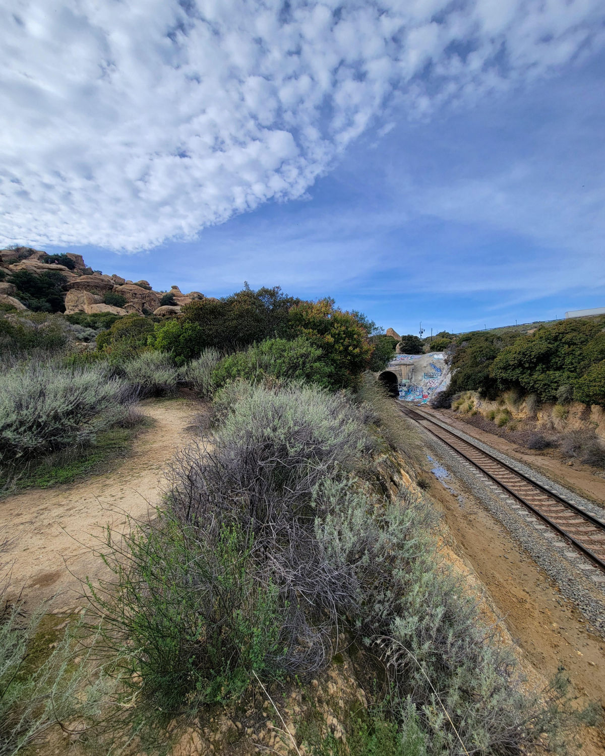 Stoney Point Park in Chatsworth with its rocky outcrops and scenic valley landscape.