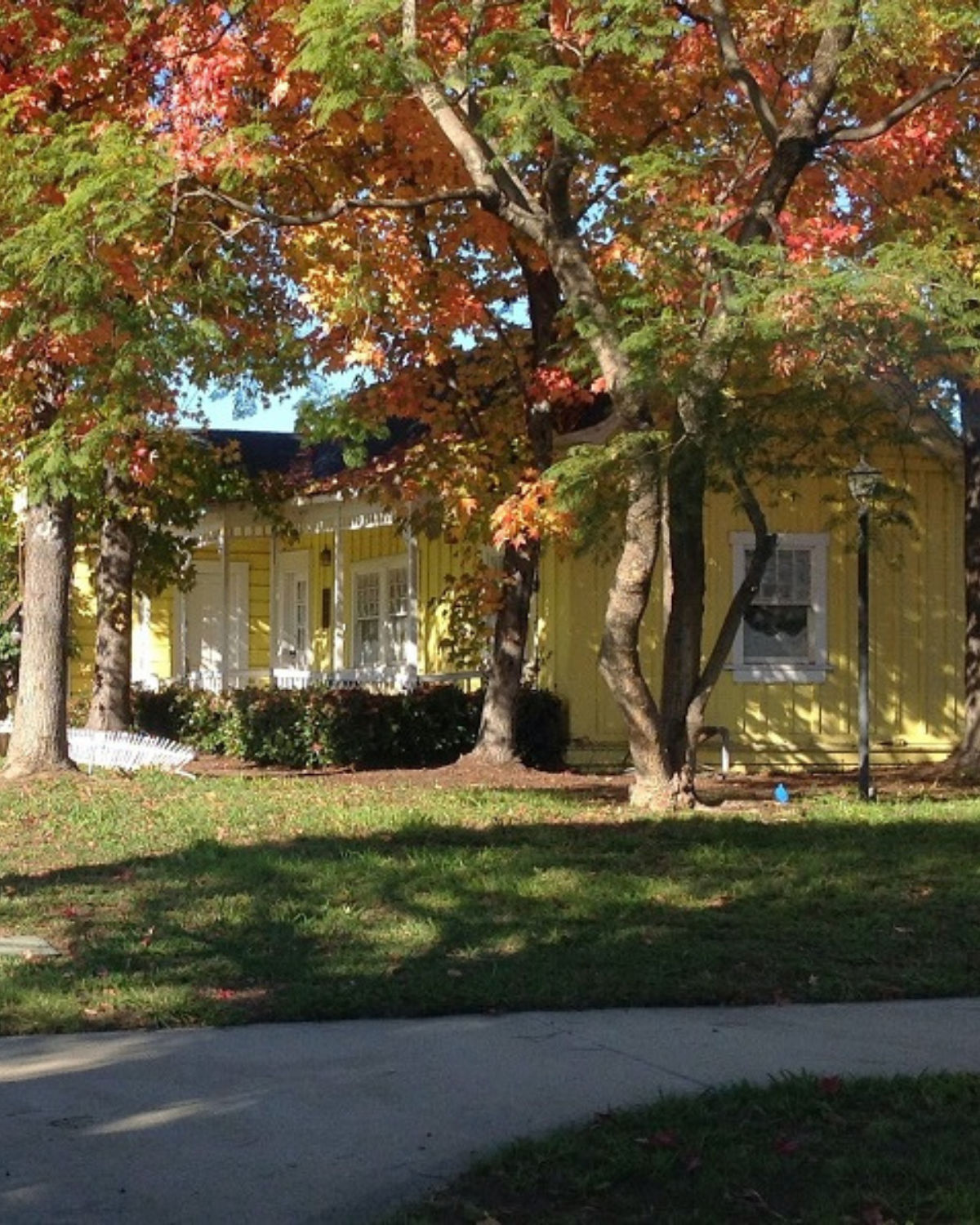 Heritage House in Compton, the cityÕs oldest house and a historic landmark surrounded by mature trees.