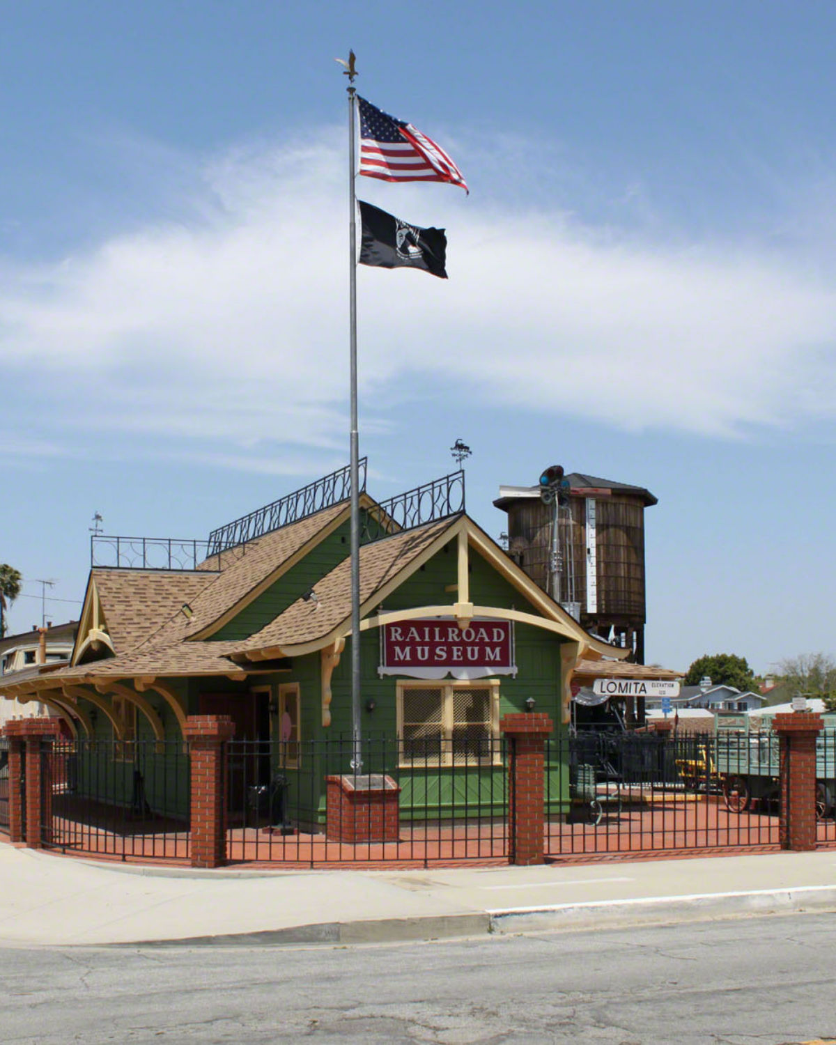 Lomita Railroad Museum and Teuchert Park reflect Lomita's local history and neighborhood feel.