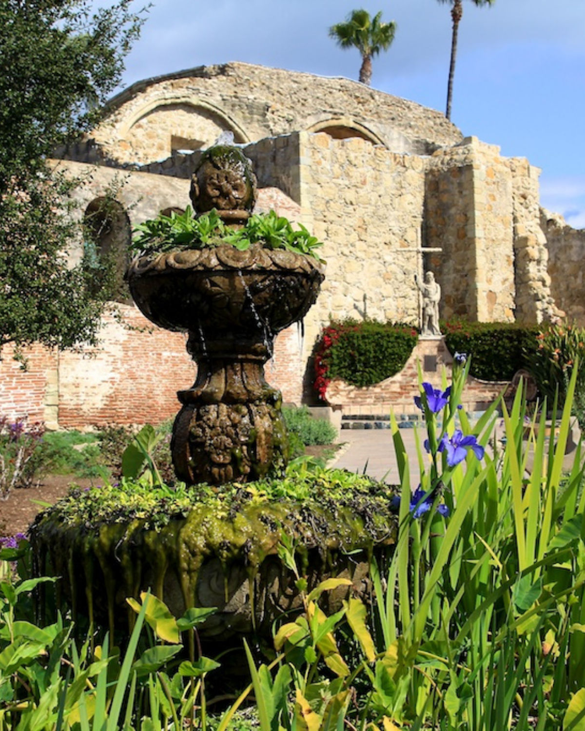 Mission San Juan Capistrano, a historic Orange County landmark and the birthplace of Orange County.