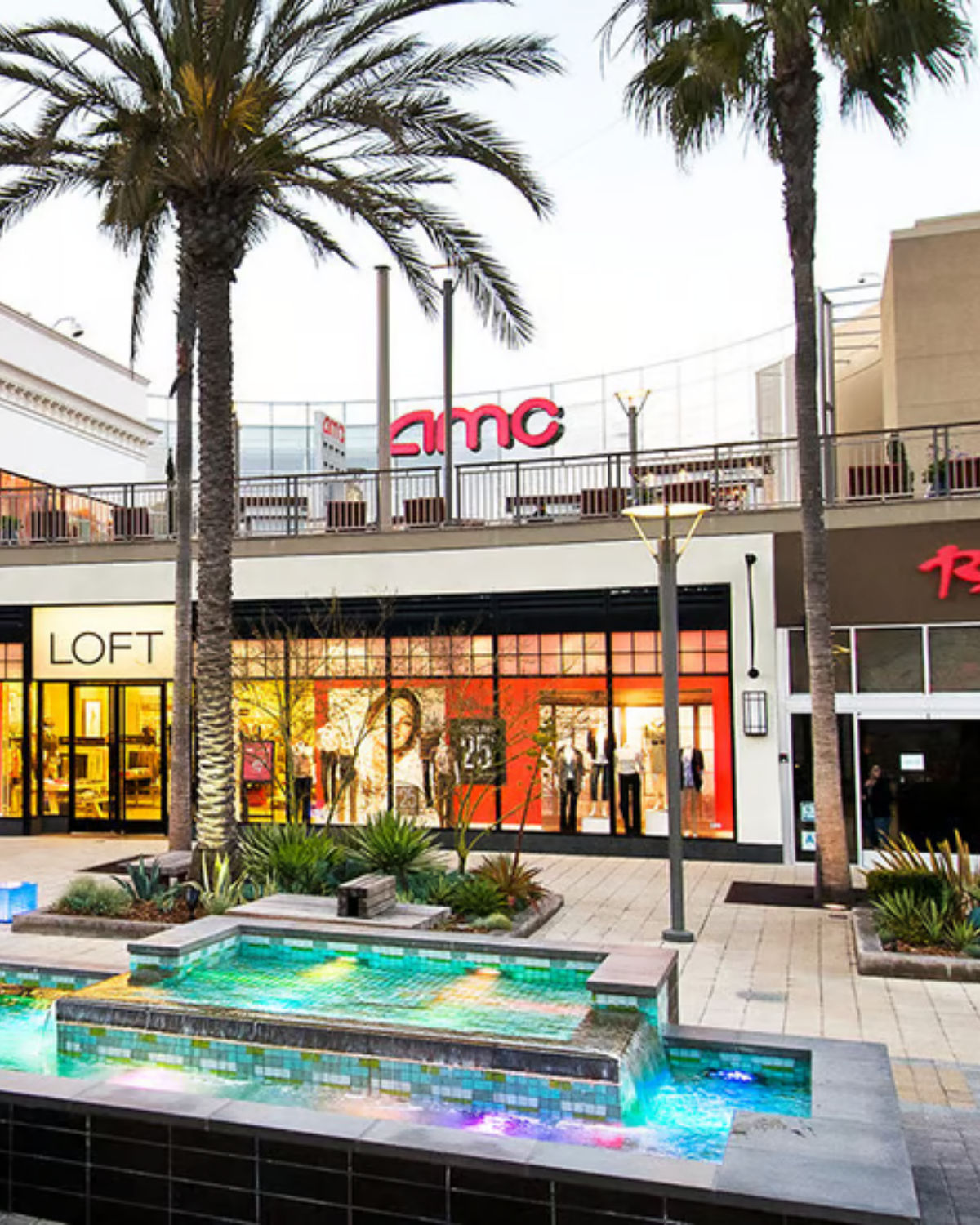 Torrance City Hall and Del Amo Fashion Center reflect Torrance's civic identity and shopping scene.