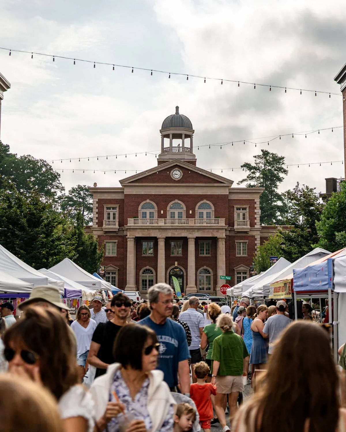 Farmer's Market in downtown Alpharetta, GA