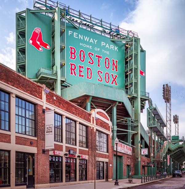 Fenway Park in Boston, Massachusetts, the historic home stadium of the Boston Red Sox and one of the most iconic ballparks in Major League Baseball.