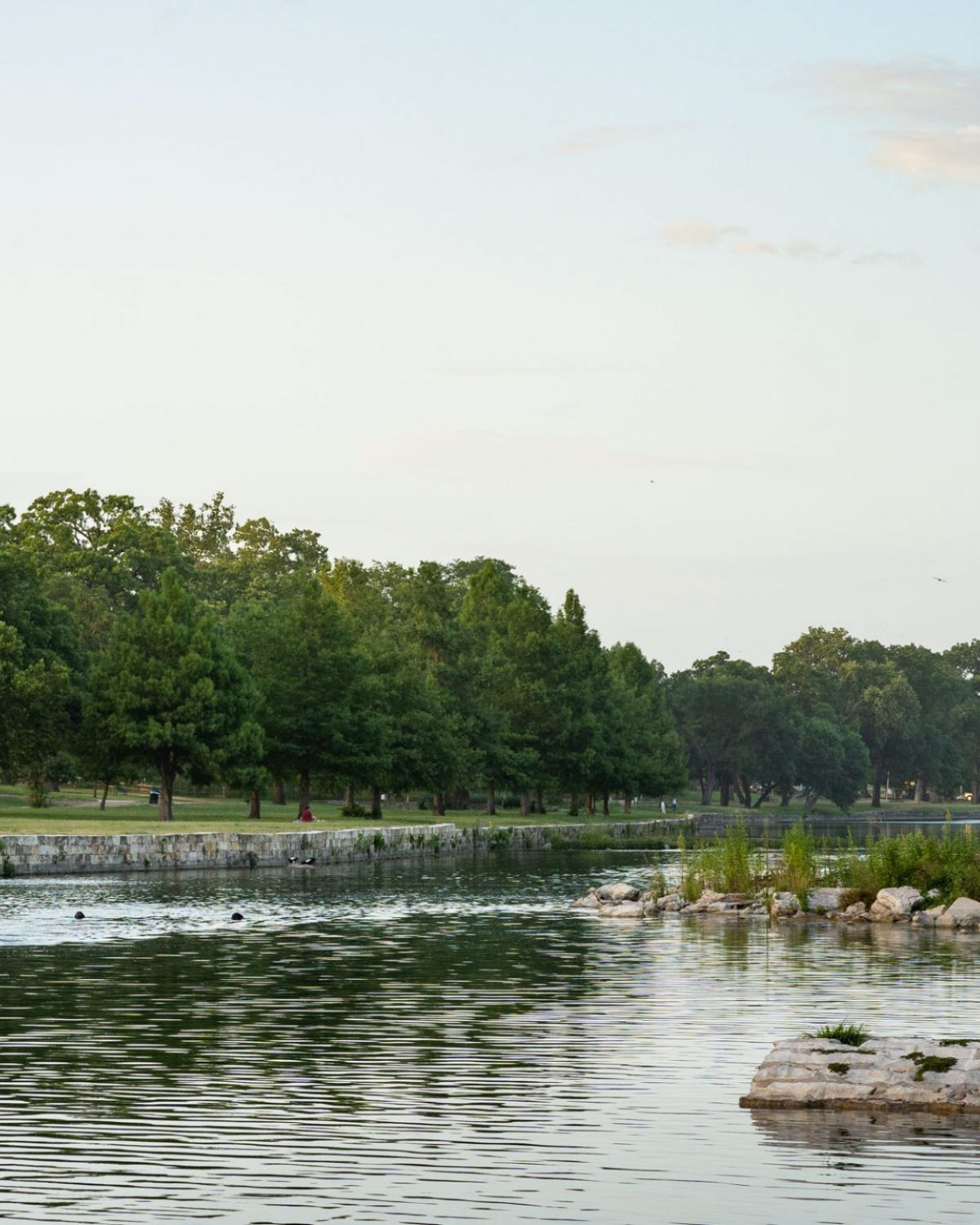 San Gabriel Park and Blue Hole Park showcase Georgetown's riverfront scenery and outdoor recreation.