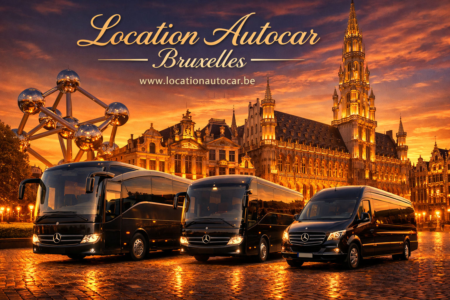 bus de luxe a bruxelles