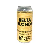 Thirsty Moose Brewing Co Belta Blonde Can 440ml Product Image