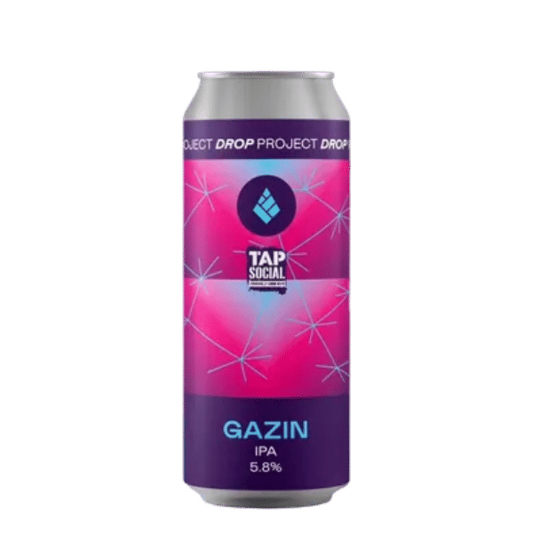 Tap Social Movement x Drop Project - Gazin Can 440ml