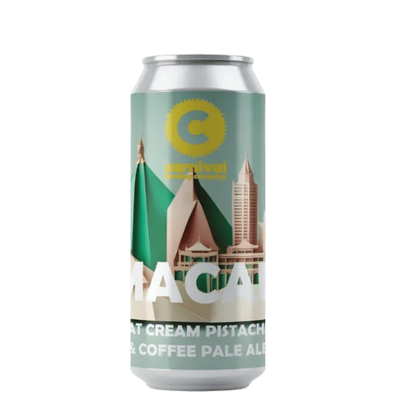 Carnival Brewing Macau Oat Cream Coffee and Pistachio Can 440ml