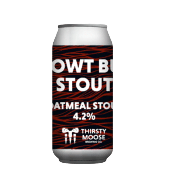 Thirsty Moose Brewing Co Nowt But Stout Can 440ml Product Image