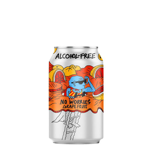 Lervig No Worries Grapefruit Can 330ml