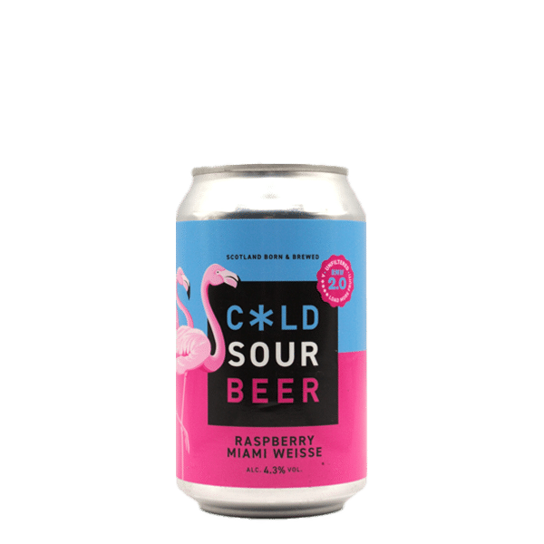 Cold Town Beer RASPBERRY MIAMI WEISSE Can 330ml
