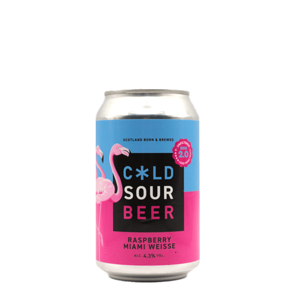 Cold Town Beer RASPBERRY MIAMI WEISSE Can 330ml