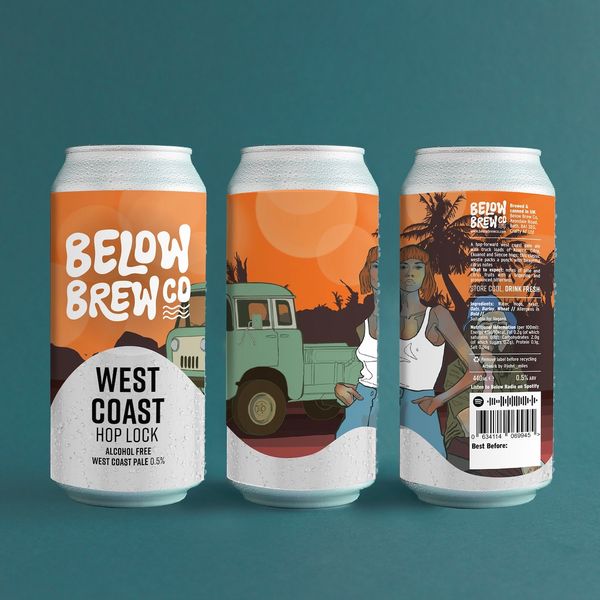 Below Brew Co West Coast Hop Lock Can 440ml