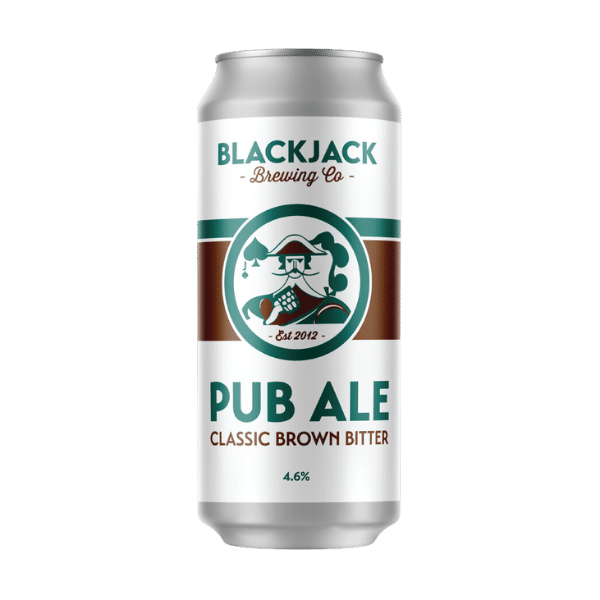 Blackjack Brewing Co Pub Ale Brown Bitter Can 440ml