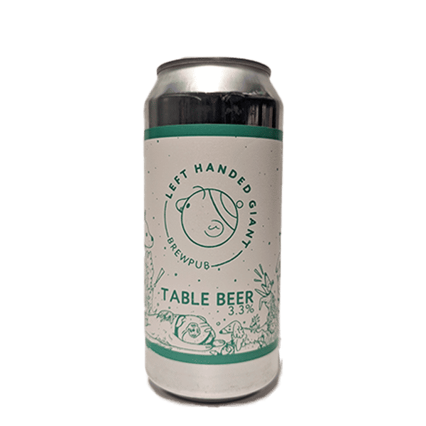 Left Handed Giant Table Beer Can 440ml