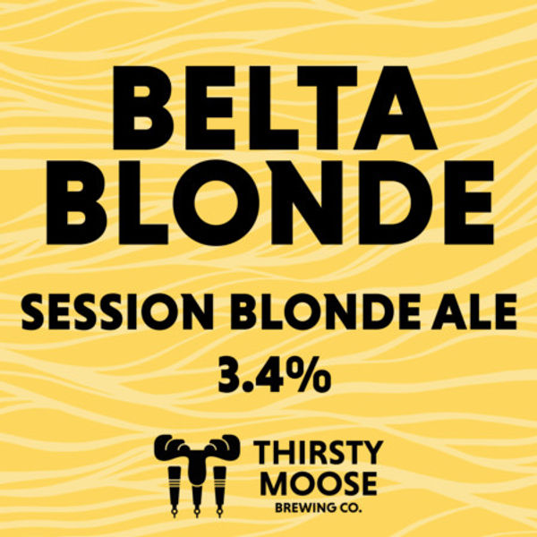 Thirsty Moose Brewing Co Belta Blonde Can 440ml