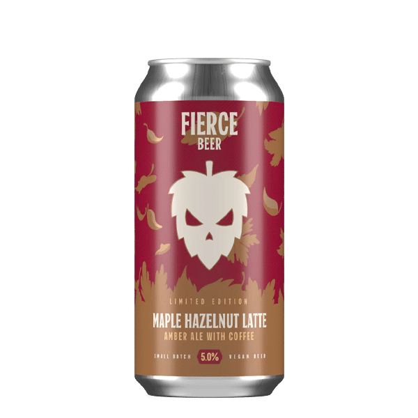 Fierce Beer Maple Hazelnut Latte Can 440ml