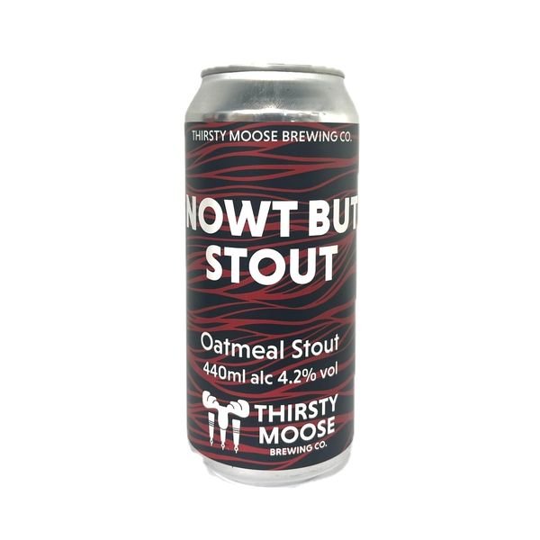 Thirsty Moose Brewing Co Nowt But Stout Can 440ml