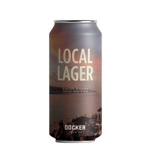 Docker Brew Co Local Lager Can 440ml