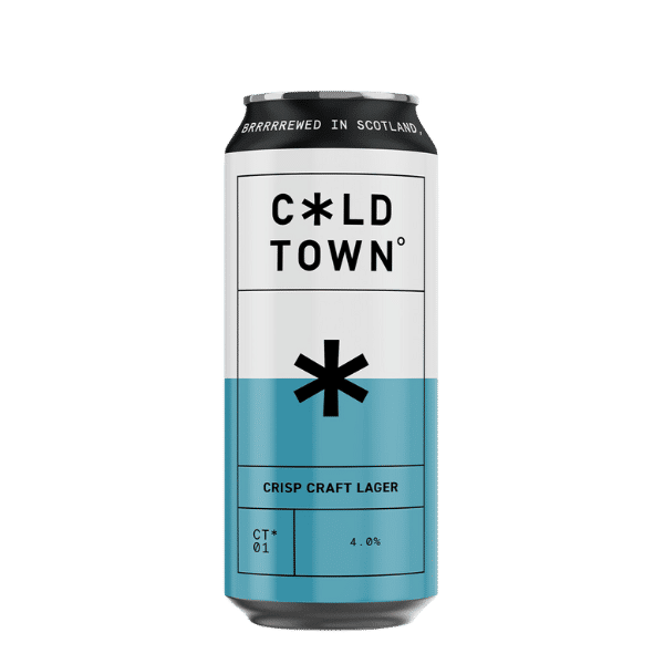 Cold Town Beer Crisp Craft Lager Can 440ml