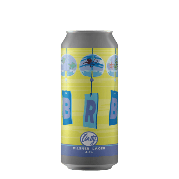 Unity Brewing Co BRB Pilsner Can 440ml