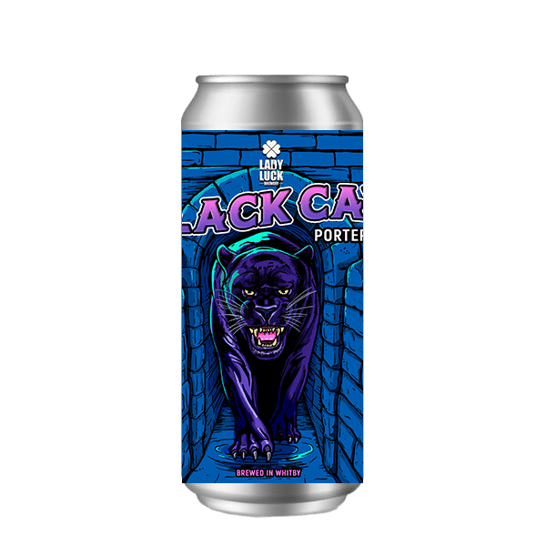 Lady Luck Brewery Black cat porter Can 440ml
