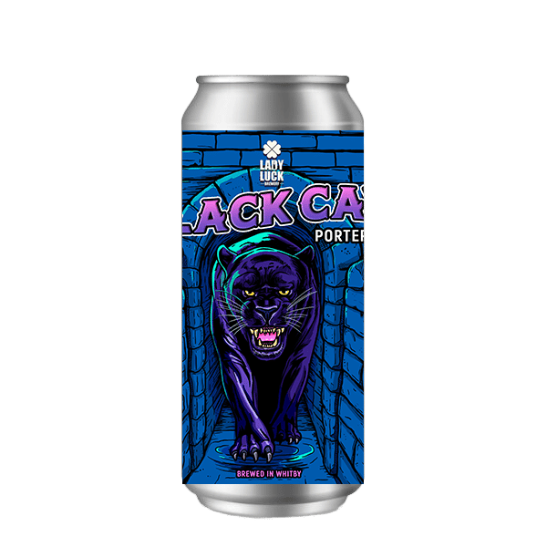 Lady Luck Brewery Black cat porter Can 440ml