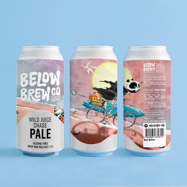 Below Brew Co Wild Juice Chase Can 440ml