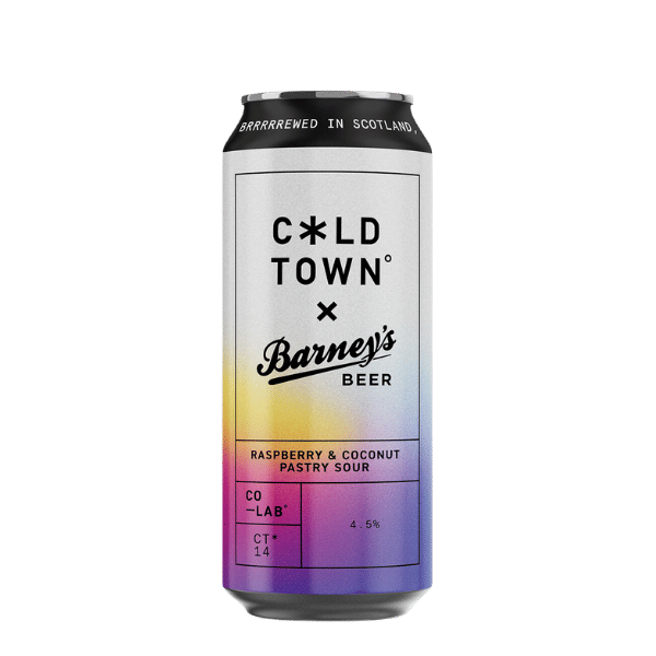 Cold Town X Barney’s Raspberry & Coconut Sour Can 440ml