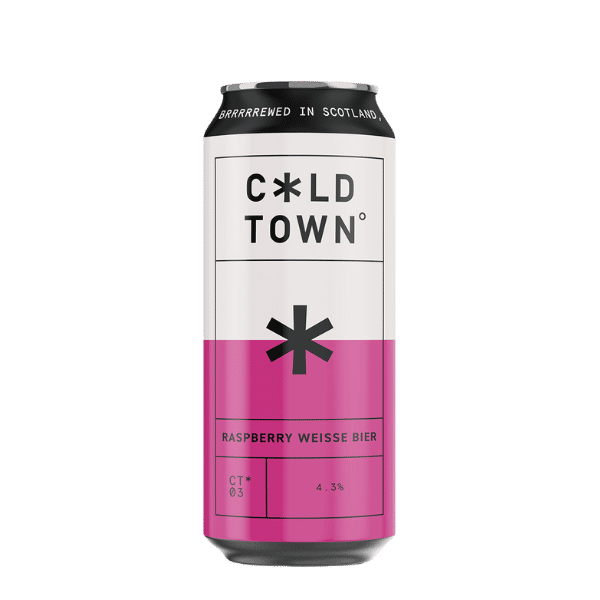 Cold Town Beer Raspberry Berliner Weisse Can 440ml