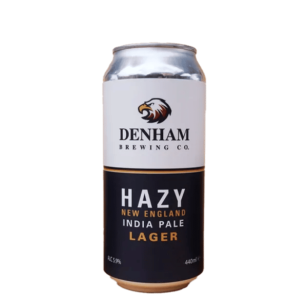 Denham Brewing Co Hazy New England India Pale Lager Can 440ml