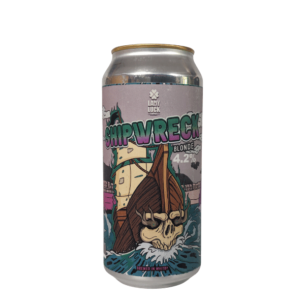 Lady Luck Brewery Shipwreck Blonde Can 440ml