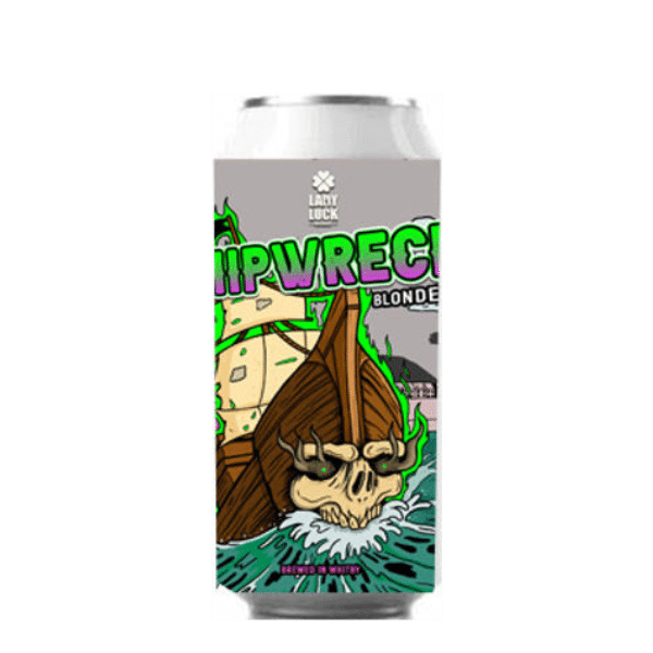 Lady Luck Brewery Shipwreck Blonde Can 440ml