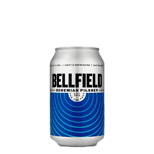 Bellfield Brewery Bohemian Pilsner Can 330ml