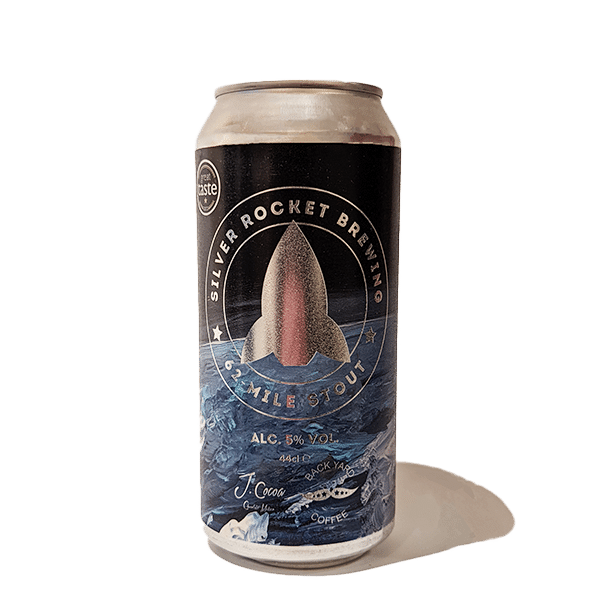 Silver Rocket Brewing 62-Mile Stout Can 440ml Product Image