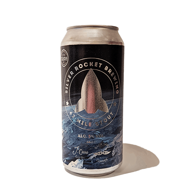 Silver Rocket Brewing 62-Mile Stout Can 440ml