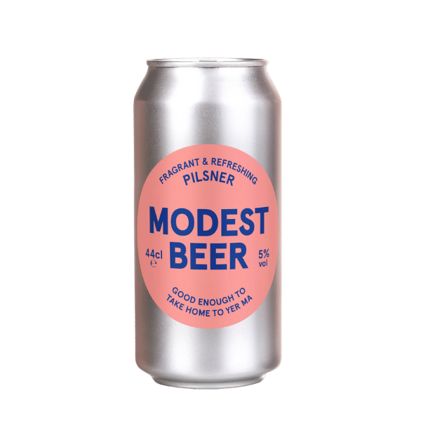 Modest Beer FRAGRANT & REFRESHING PILSNER Can 440ml