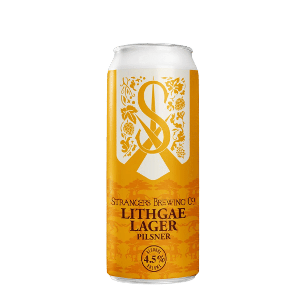Strangers Brewing Co Lithgae Lager Can 440ml