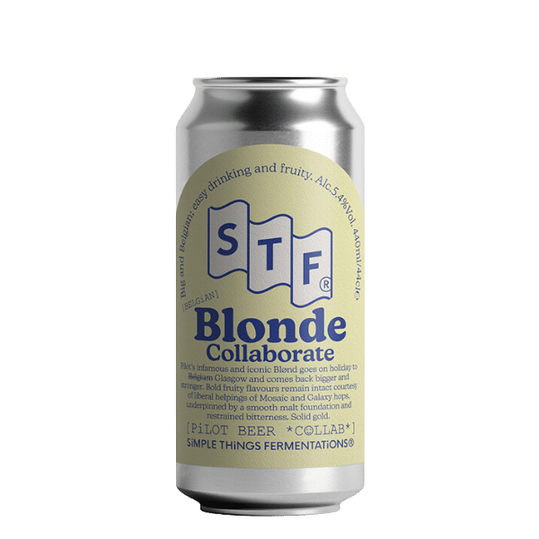 Simple Things Fermentations Belgian Blonde - STF X Pilot Can 440ml