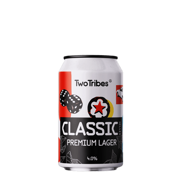 Two Tribes Classic Helles Can 330ml