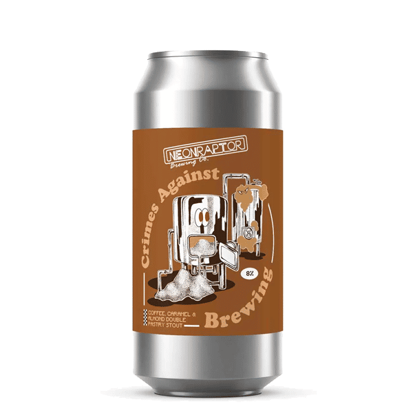 Neon Raptor Brewing Co. Crimes Against Brewing Can 440ml