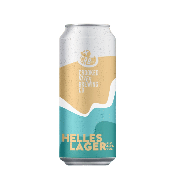 Crooked River Brewing Co Helles Lager Can 440ml