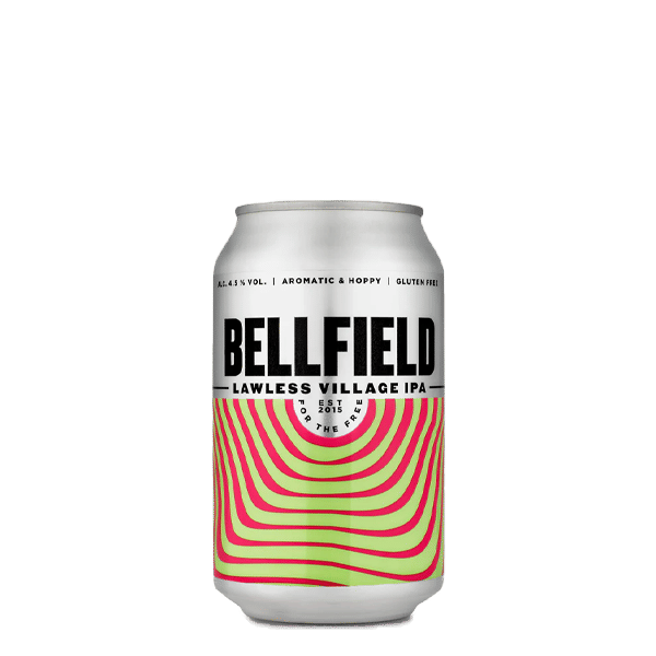 Bellfield Brewery Lawless Village IPA Can 330ml