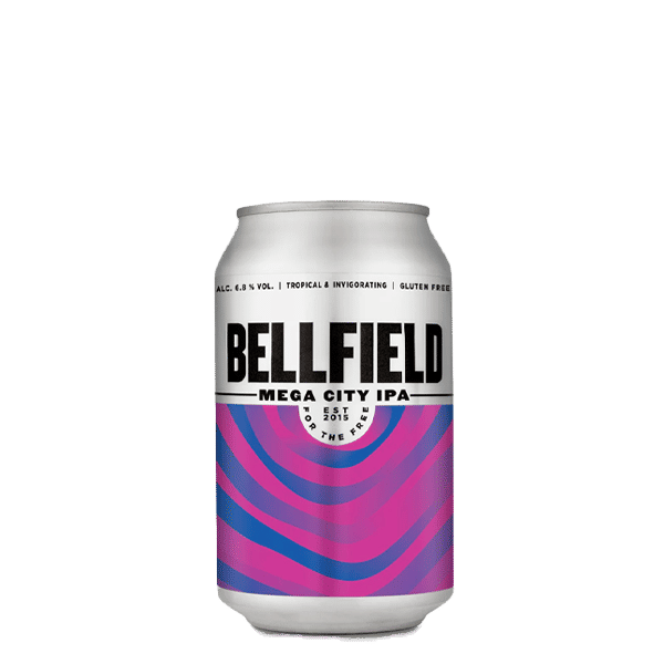 Bellfield Brewery Mega City IPA Can 330ml