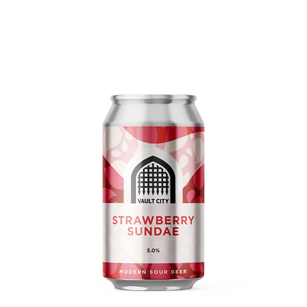 Vault City Brewing Strawberry Sundae Can 330ml