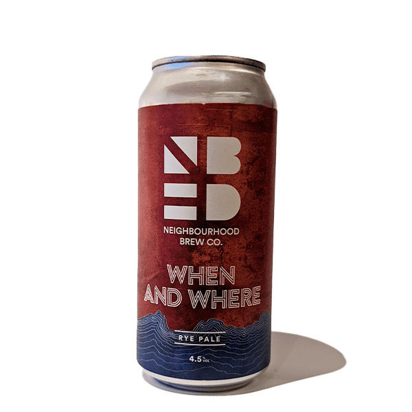 Neighbourhood Brew Co. When and Where Can 440ml