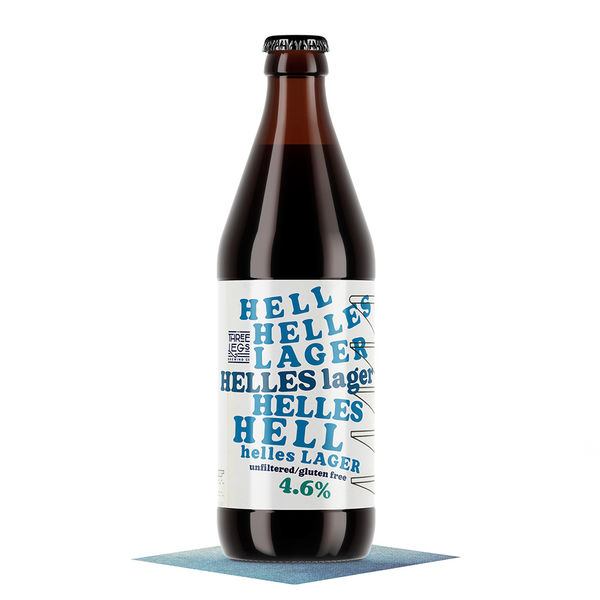Helles Lager (GF) Bottle 500ml