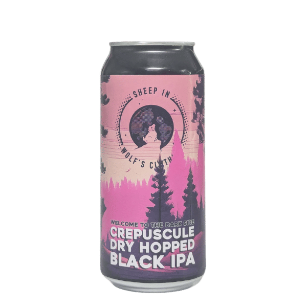 Sheep In Wolf's Clothing Crepuscule Dry Hopped Black IPA Can 440ml